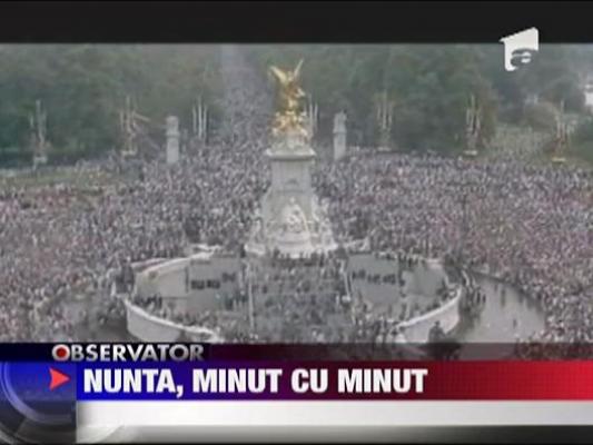 Nunta Regala, pusa la punct minut cu minut