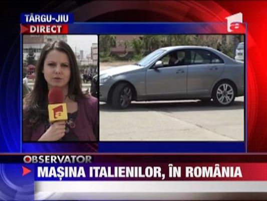 Masina de lux furata din Italia, gasita in Romania