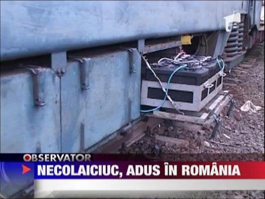 Mihai Necolaiciuc a fost adus in fata magistratilor