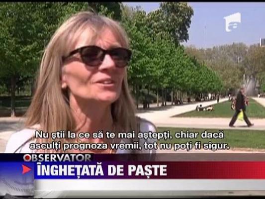 Vreme frumoasa de Paste in Europa