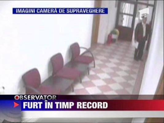 Furt in timp record in Constanta