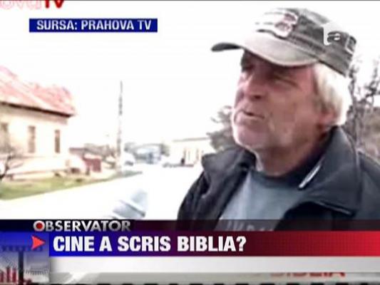 Cine a scris Biblia?