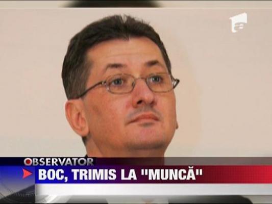 Emil Boc va face ore de munca suplimentare!