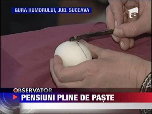 Pensiuni pline de Paste