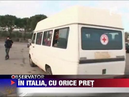 Rromii care au ocupat biserica Bazilica San Paolo refuza sa plece