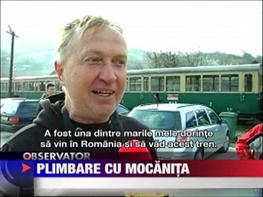 Mocanita a pornit la drum