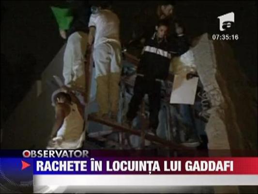 Resedinta liderului libian, distrusa de un raid al fortelor NATO