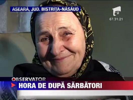 Hora de dupa sarbatori din Valea Bargaului