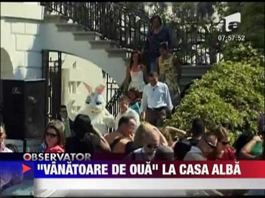 "Vanatoarea de oua" la Casa Alba