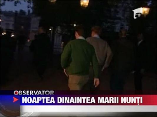 Ultima noapte a lui Kate Middleton si printul William ca logodnici