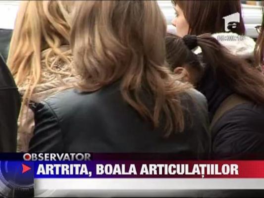 Sanatate: Artrita, boala articulatiilor