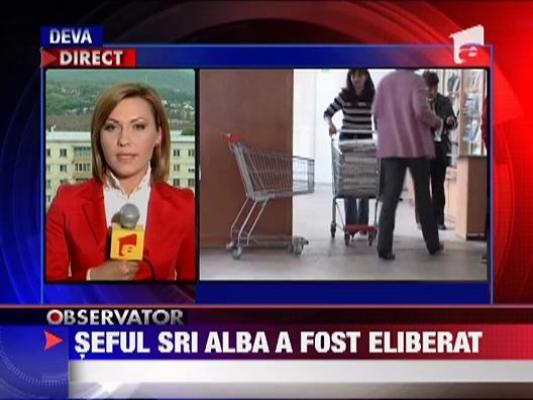 UPDATE / Seful SRI Alba, eliberat de magistrati