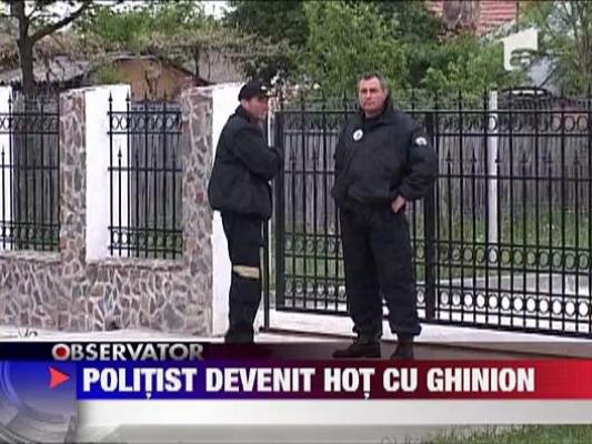 Politist comunitar acuzat de furt