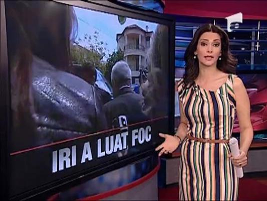 Monica a disparut, Irinel a luat foc