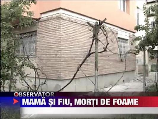 UPDATE / Mama si fiu, gasiti morti de foame!