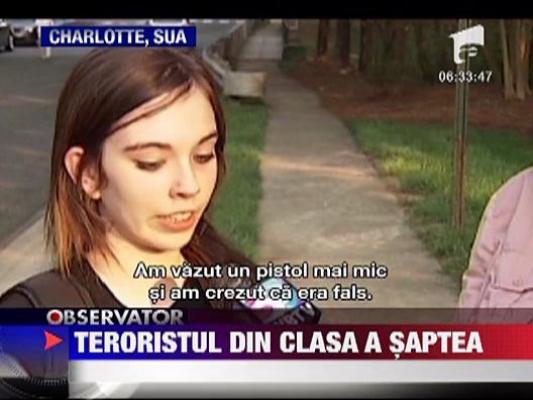 Terorist in clasa a saptea