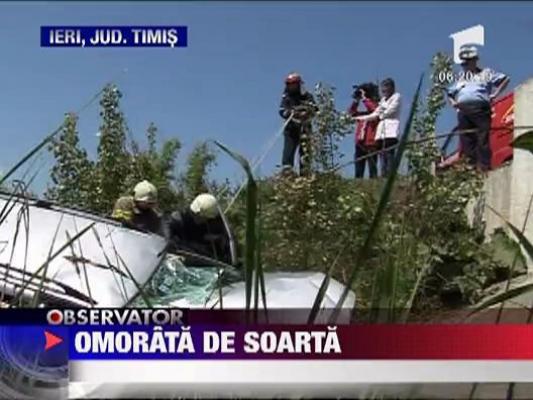 Bolnava de cancer, insa ucisa intr-un accident auto