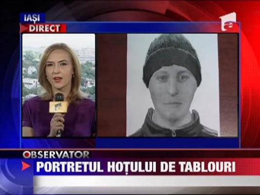 Politistii au intocmit  portretul robot al hotului de tablouri