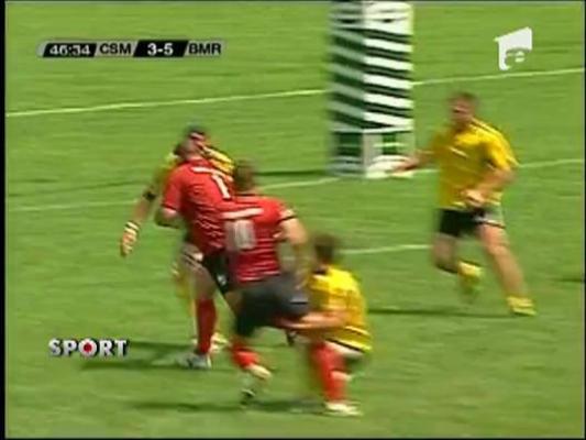 Campioana Baia Mare i-a zdrobit pe rugbistii de la CSM Bucuresti