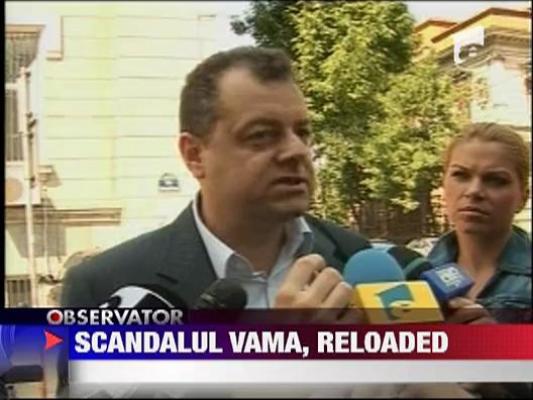 Mircea Banias a reaprins scandalul coruptiei in vami