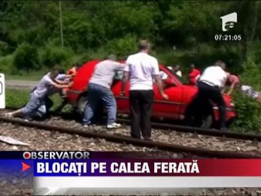 Accident spectaculos in Dej