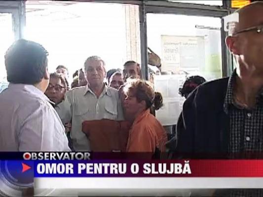 Bataie pe un loc de munca in Pitesti