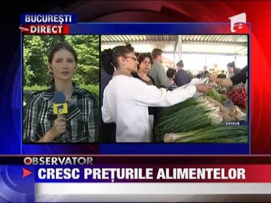 Alimentele se scumpesc cu 3-5 procente