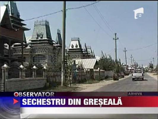 Sechestru din greseala