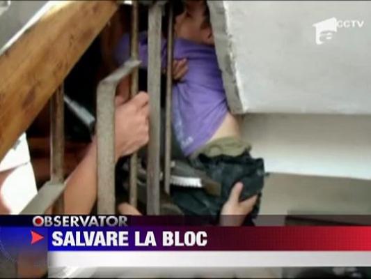 Operatiune de salvare dificila in China