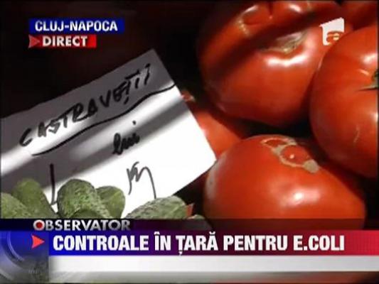 Controale in tara pentru bacteria E-coli