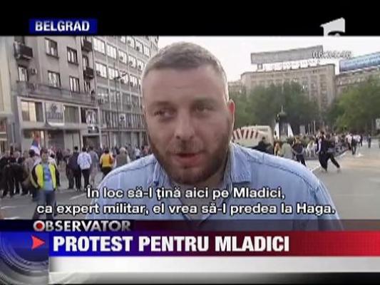 Protest pentru Mladici