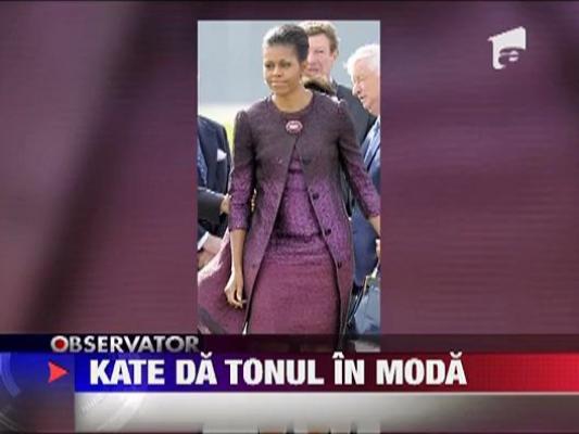 Kate Middelton da tonul in moda