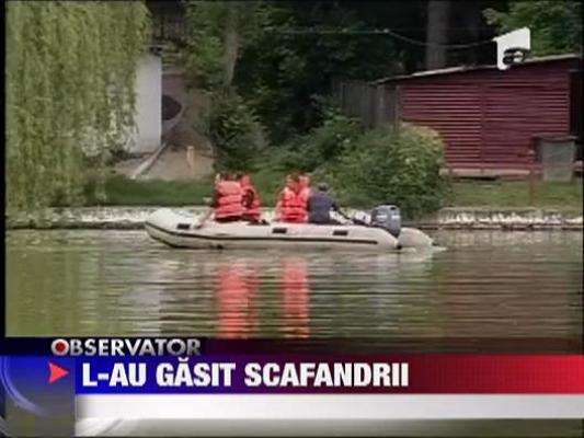 Scafandrii au gasit trupul teologului inecat intr-un lac din Iasi