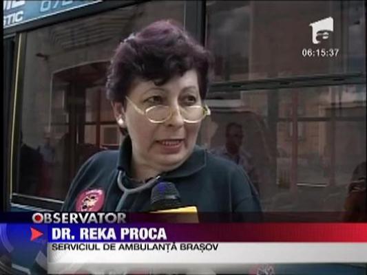 A facut infarct in autobuz din cauza caldurii
