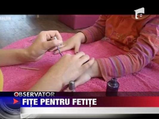 Saloane de infrumusetare pentru fetele sub 13 ani