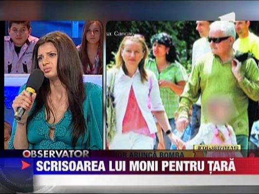 Scrisoarea lui Moni pentru tara