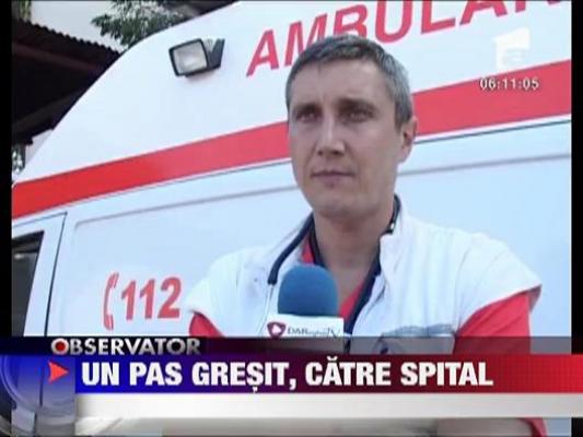 Copil de numai 12 ani spulberat de o masina, in Targu Mures