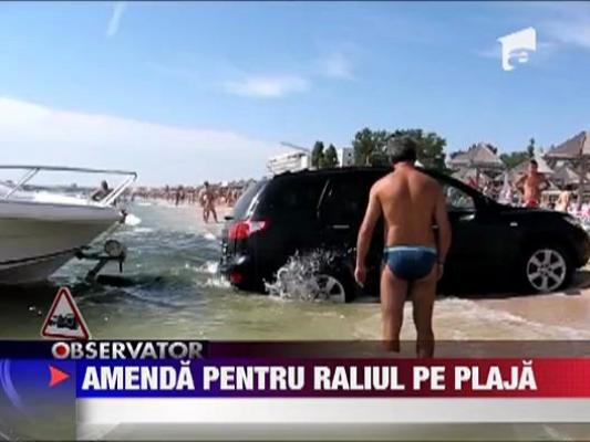 Amenda pentru raliul printre cearceafuri si sezlonguri
