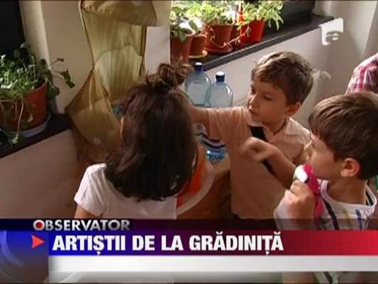 Reportaj Intact Media Academy / Artistii de la gradinita