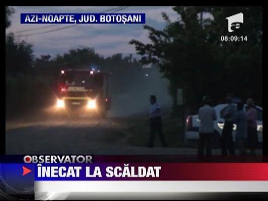 Copil inecat la scaldat