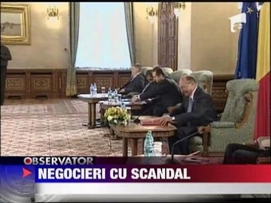Negocieri cu scandal la Cotroceni