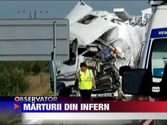 Marturii cutremuratoare ale romanilor care au supravietuit accidentului din Ungaria