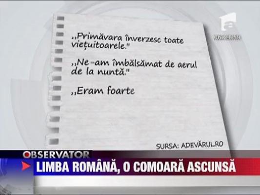 Limba romana, o comoara ascunsa