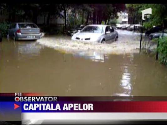 Furtuna in Portul Constanta si in Bucuresti