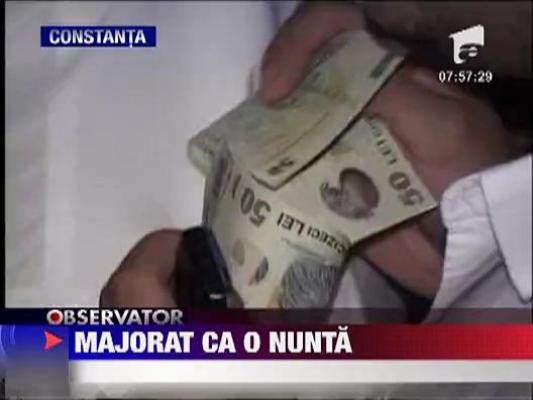 Majorat ca o nunta in Constanta