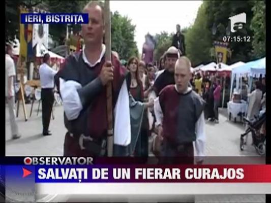 A doua zi a Festivalului "Bistrita Medievala"