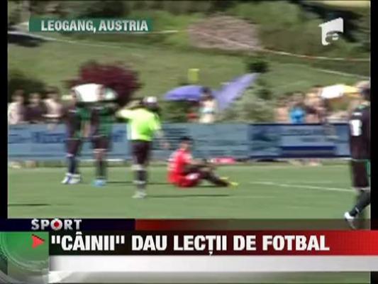 Dinamo a facut spectacol in primul meci de pregatire din Austria