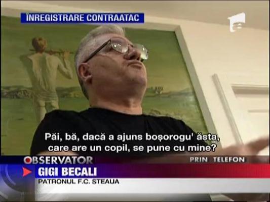 Dragomir: "Gigi Becali mananca c..at!" Gigi Becali: "Dragomir mi-o s..ge de dimineata"