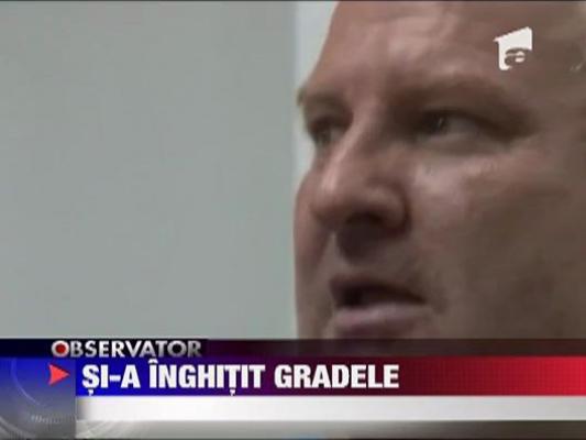 Seful Politiei Locale Dej, beat crita la volan