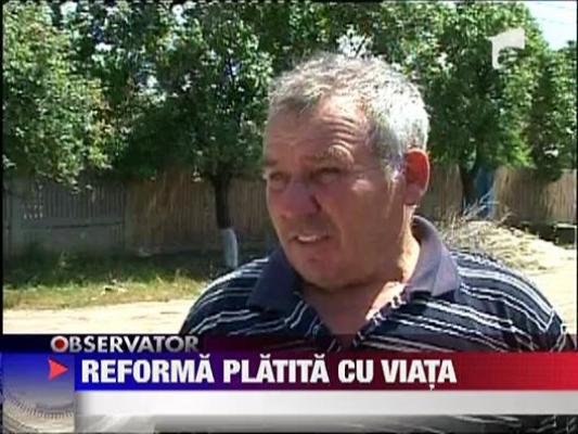 Reforma de la Fisc, platita cu viata